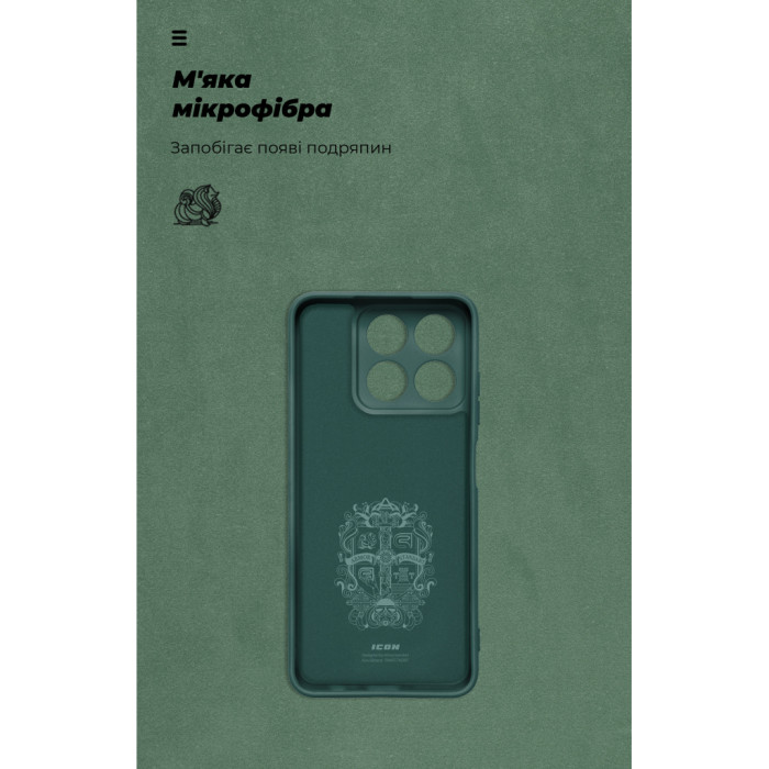 Чохол до мобільного телефона Armorstandart ICON ZTE Blade A35 4G / A55 4G Camera cover Green (ARM81525)