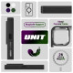 Чохол до мобільного телефона Armorstandart Unit MagSafe Samsung S25 Black (ARM82260)