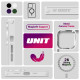 Чохол до мобільного телефона Armorstandart Unit MagSafe Samsung S25 Plus Matte Clear Silver (ARM82264)