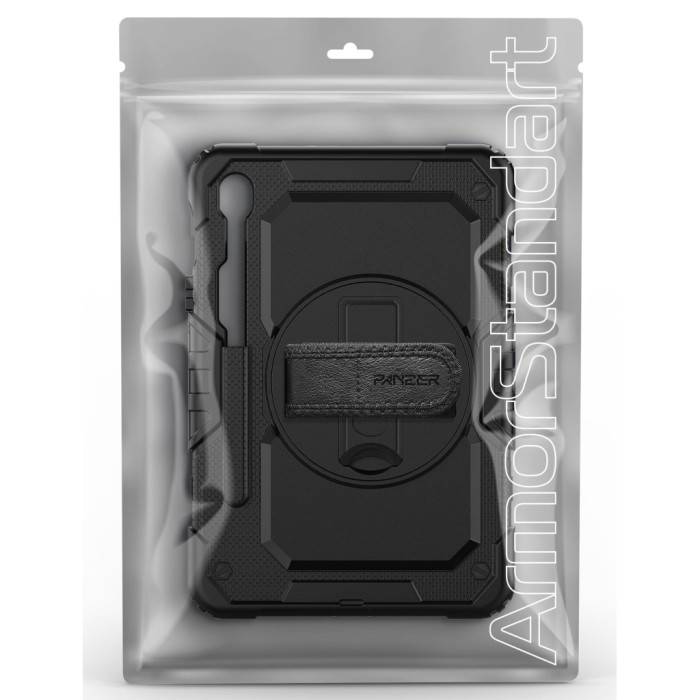 Чохол до планшета Armorstandart Panzer Samsung Tab S9 FE / S9 Black (ARM82518)
