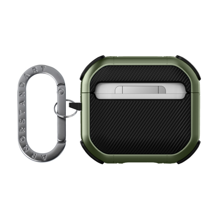 Чохол для навушників Armorstandart Panzer For Apple Airpods 5/4 Olive Green (ARM82554)