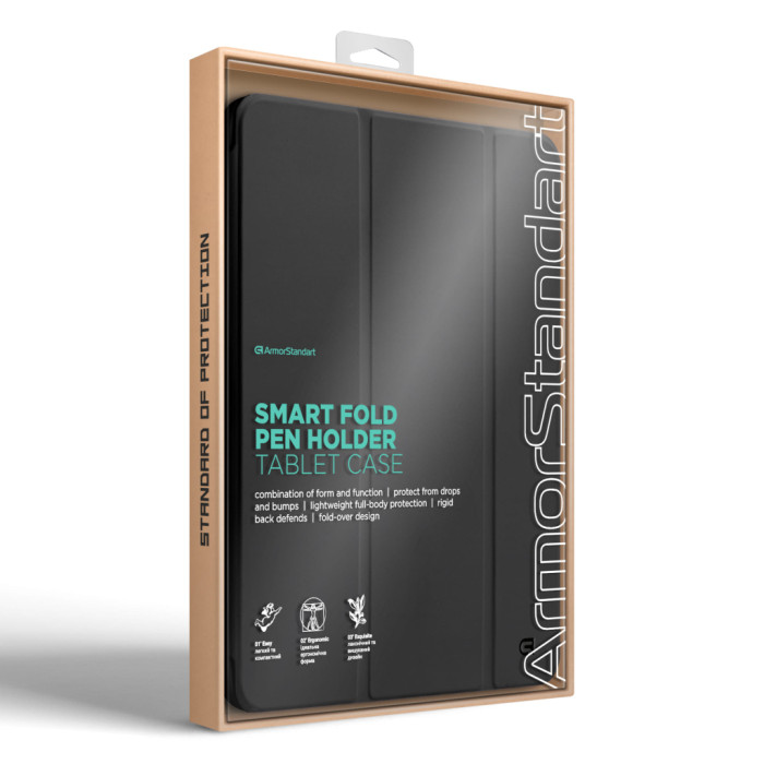 Чохол до планшета Armorstandart Smart Fold Pen iPad mini 2024 / mini 6 Black (ARM82814)