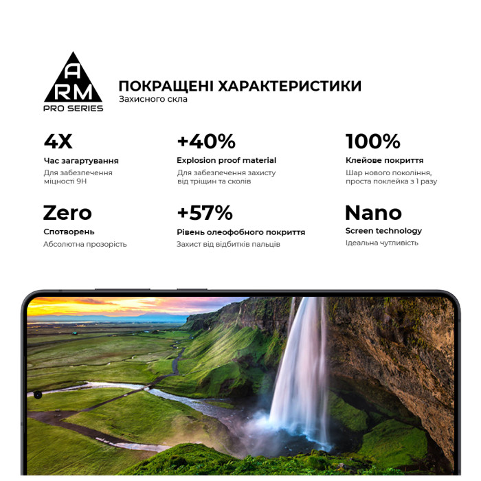 Скло захисне Armorstandart Pro Samsung S25 Edge 5G (SM-S937) (ARM83264)