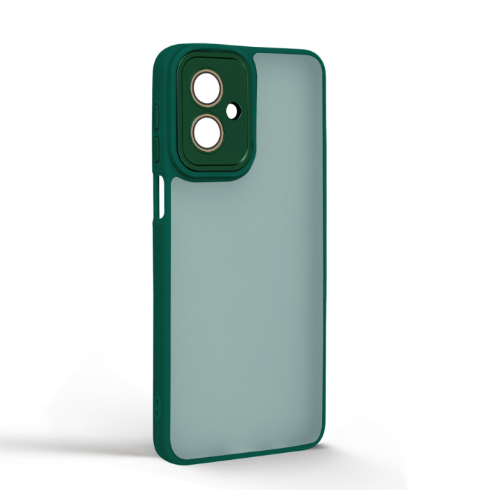 Чохол до мобільного телефона Armorstandart ShadeX Motorola G55 5G Dark Green (ARM83387)