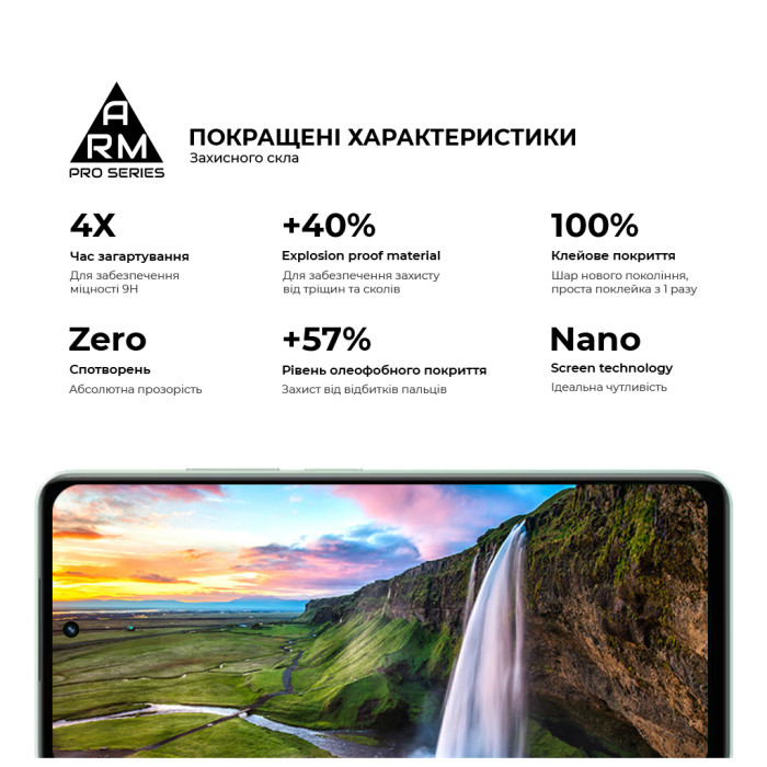 Скло захисне Armorstandart Pro Realme C77 5G Black (ARM83562)