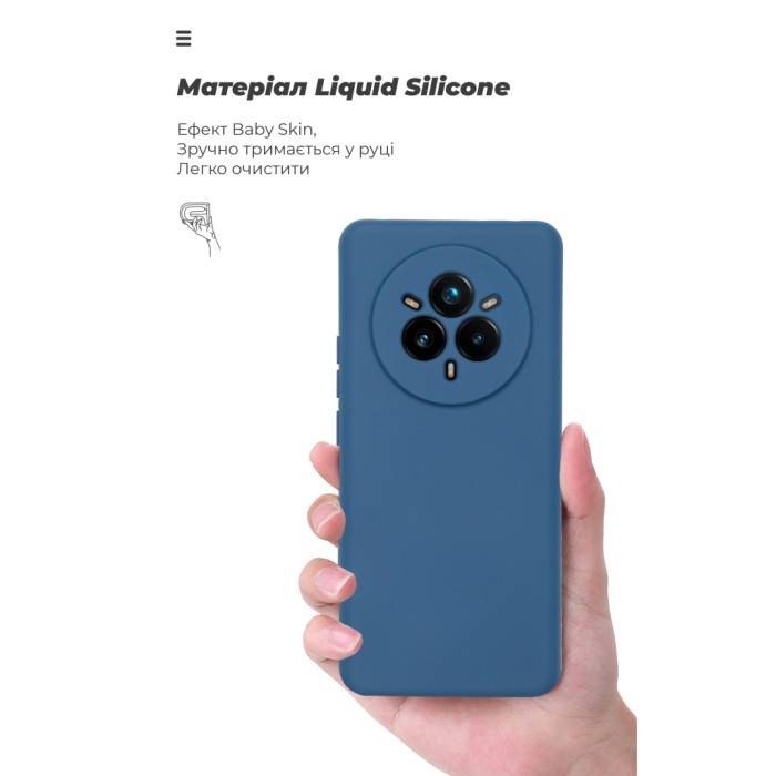 Чохол до мобільного телефона Armorstandart ICON Realme 14 Pro+ 5G Camera cover Dark Blue (ARM83627)