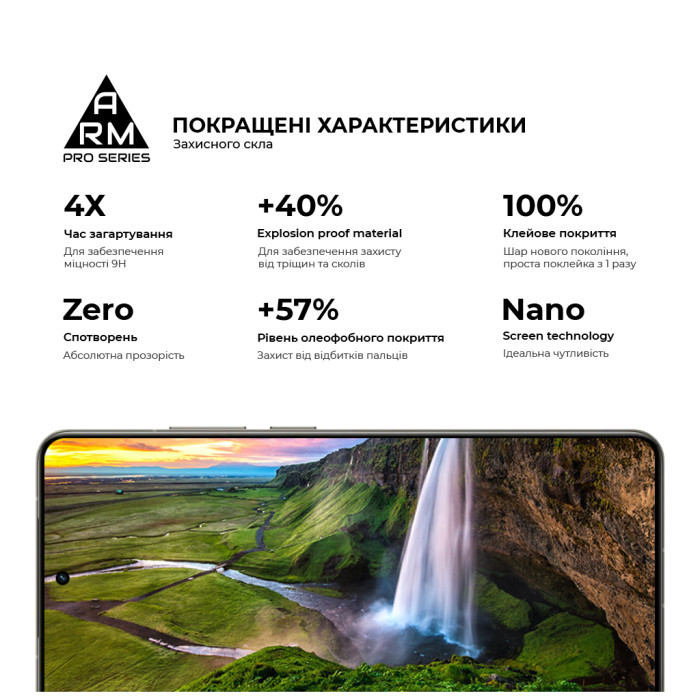 Скло захисне Armorstandart Pro Realme GT 7 Black (ARM83931)