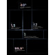 Скло захисне Armorstandart Supreme Black Icon 2.5D Apple iPhone 16e Black (ARM84134)
