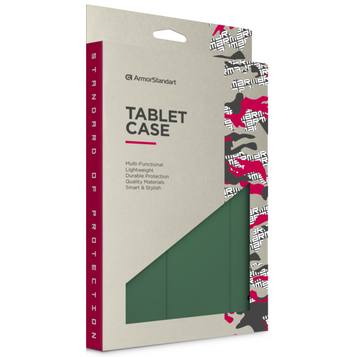 Чохол до планшета Armorstandart Flex Case Samsung Tab S9 / S9 FE / S10 FE Dark Green (ARM84448)