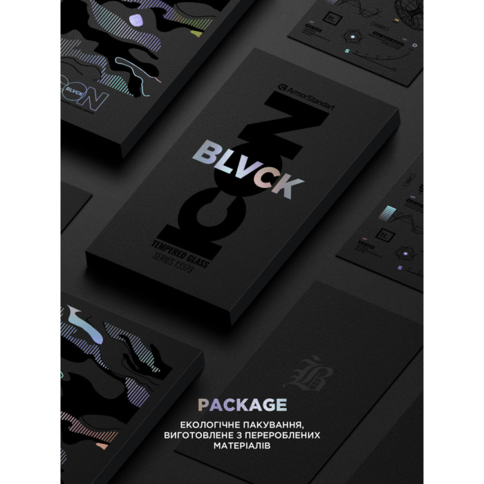 Скло захисне Armorstandart Supreme Black Icon Samsung S25 Ultra (ARM84629)