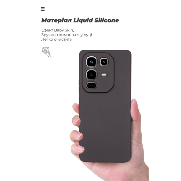 Чохол до мобільного телефона Armorstandart ICON Infinix Note 50 Pro 4G Camera cover Black (ARM84731)