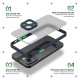 Чохол до мобільного телефона Armorstandart Frosted Matte Xiaomi Redmi Note 14S 4G Navy Blue (ARM85110)