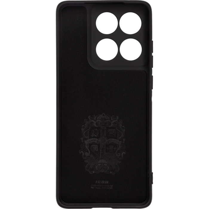 Чохол до мобільного телефона Armorstandart ICON Motorola Edge 60 Fusion 5G Black (ARM85382)