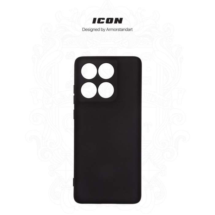 Чохол до мобільного телефона Armorstandart ICON Motorola Edge 60 Fusion 5G Black (ARM85382)