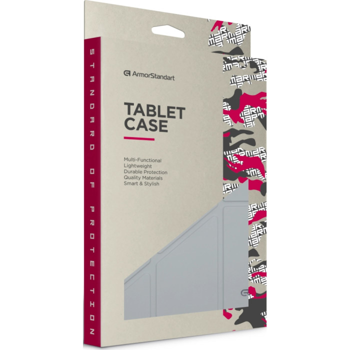 Чохол до планшета Armorstandart Y-Type PEN Samsung Galaxy Tab S9+ / S9 FE+ / S10+ Gray (ARM85526)