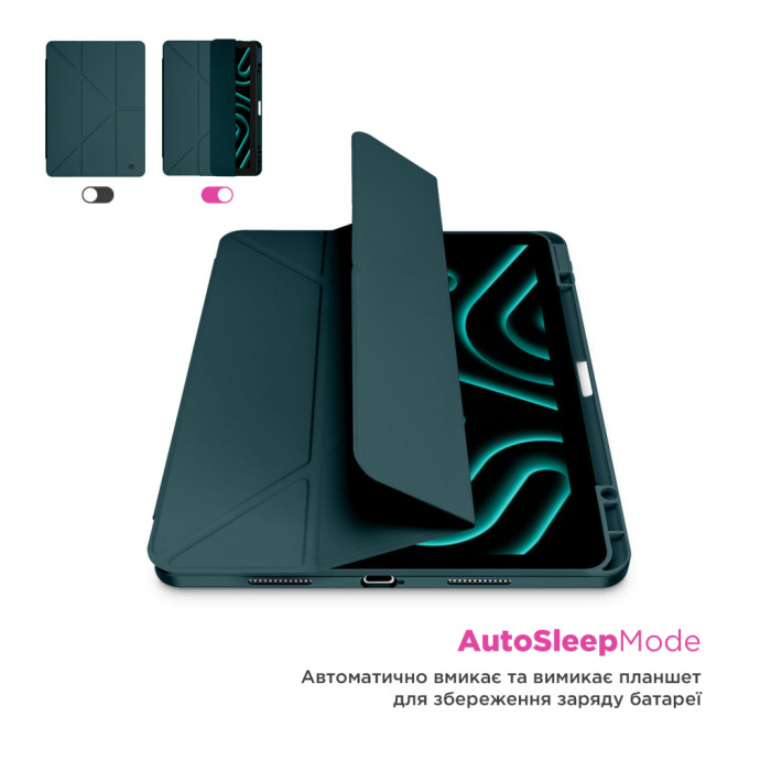 Чохол до планшета Armorstandart Y-Type PEN Redmi Pad Pro / Poco Pad Pine Green (ARM85545)