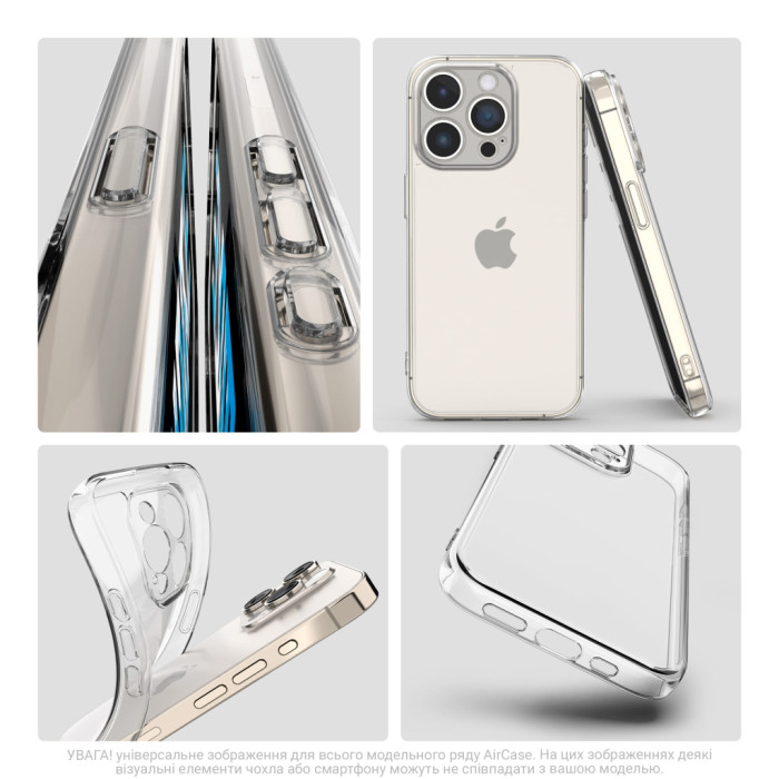 Чохол до мобільного телефона Armorstandart Air Motorola Edge 60 Pro 5GClear (ARM85834)