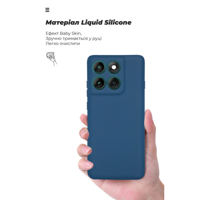 Чохол до мобільного телефона Armorstandart Motorola Edge 60 Pro 5G Camera cover Dark Blue (ARM85879)