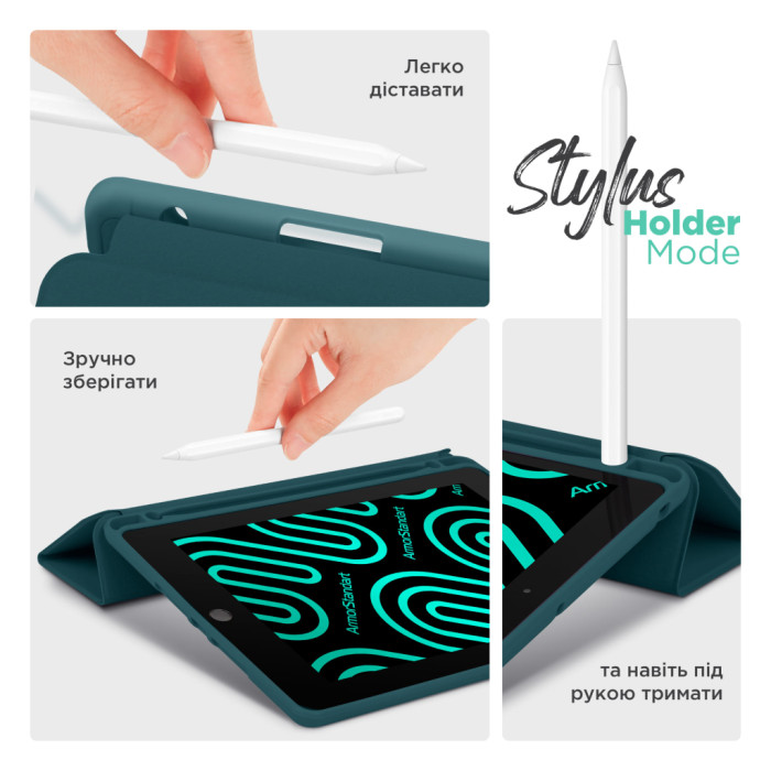 Чохол до планшета Armorstandart Smart Fold Pen Xiaomi Redmi Pad 2 Pine Green (ARM86108)