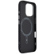 Чохол до мобільного телефона Armorstandart LikeCarbon2 MagCase Apple iPhone 17 Carbon Black (ARM86257)