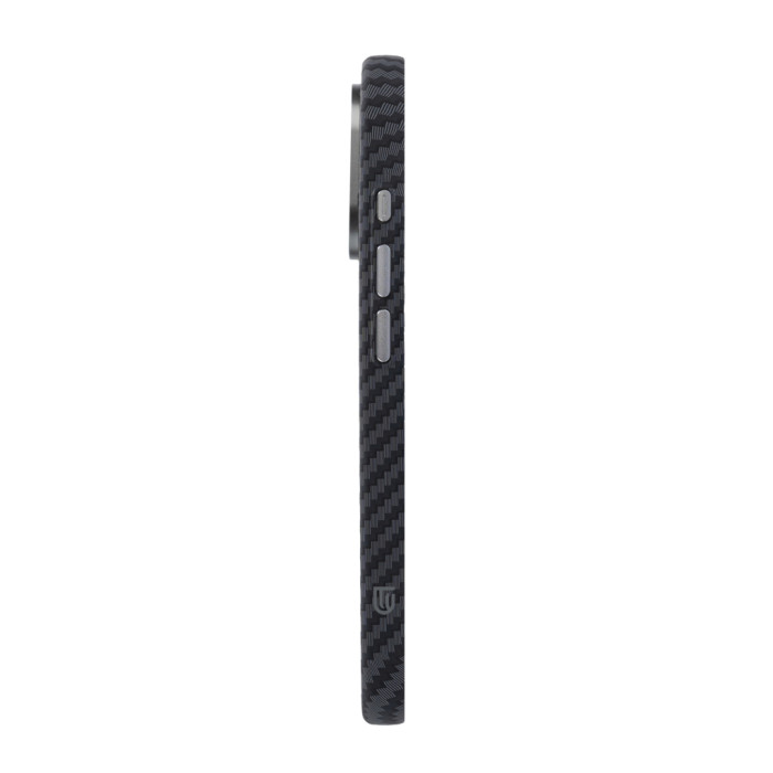 Чохол до мобільного телефона Armorstandart LikeCarbon2 MagCase Apple iPhone 17 Carbon Black (ARM86257)