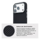 Чохол до мобільного телефона Armorstandart LikeCarbon2 MagCase Apple iPhone 17 Pro Max Carbon Black (ARM86259)