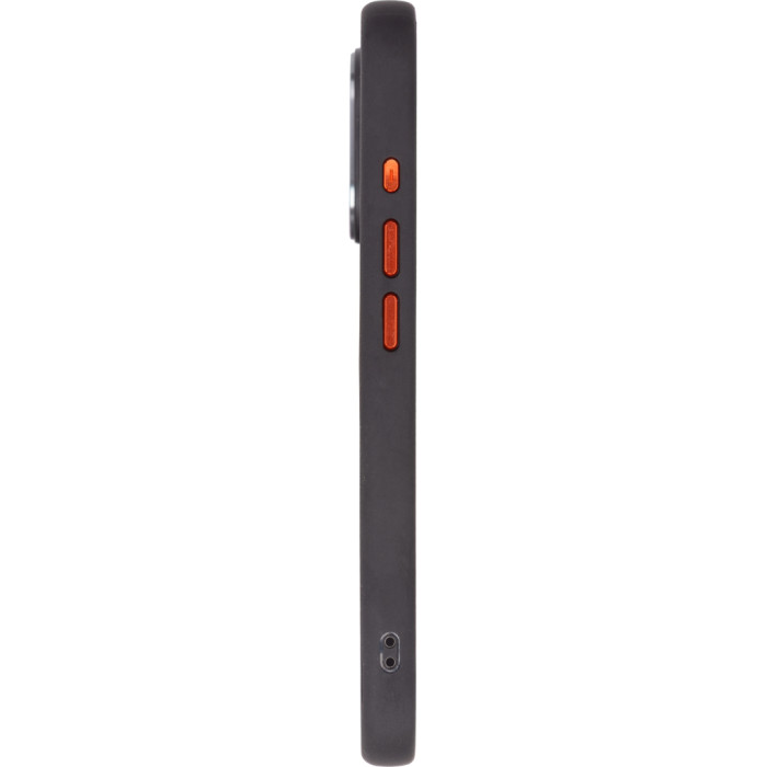 Чохол до мобільного телефона Armorstandart Unit MagCase SE Apple iPhone 17 Black Orange (ARM86314)