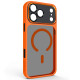 Чохол до мобільного телефона Armorstandart Unit-C MagCase SE Apple iPhone 17 Pro Max Orange Black (ARM86321)