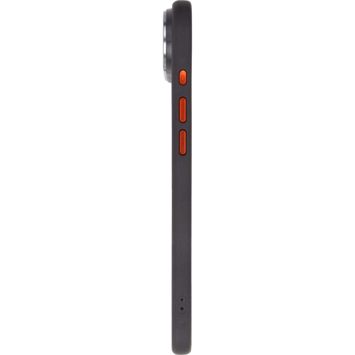 Чохол до мобільного телефона Armorstandart Unit MagCase SE Apple iPhone 17 Air Black Orange (ARM86326)