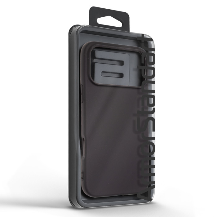Чохол до мобільного телефона Armorstandart Matte Slim Fit Apple iPhone 17 Pro Black (ARM86745)