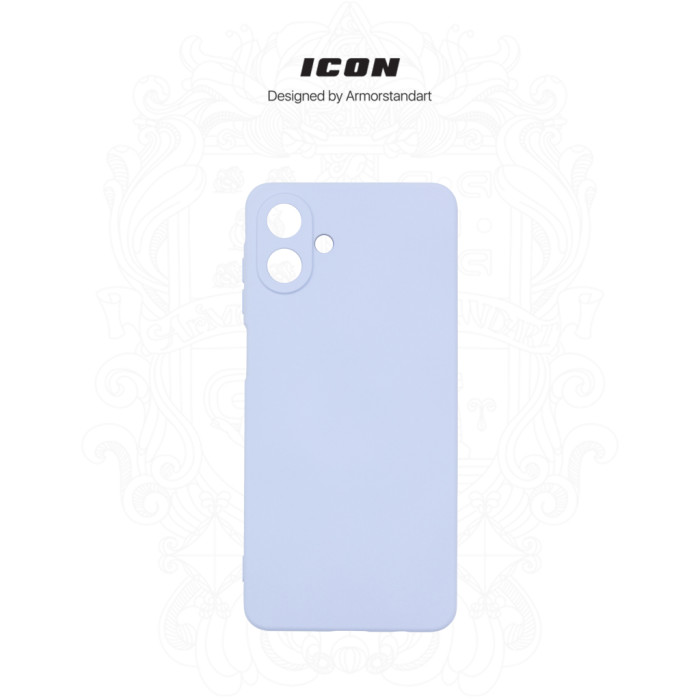 Чохол до мобільного телефона Armorstandart ICON Samsung A07 4G Lavender (ARM86774)