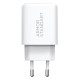Зарядний пристрій Armorstandart 1xUSB-C PD25W + 1xUSB QC3.0 GaN white (ARM87066)