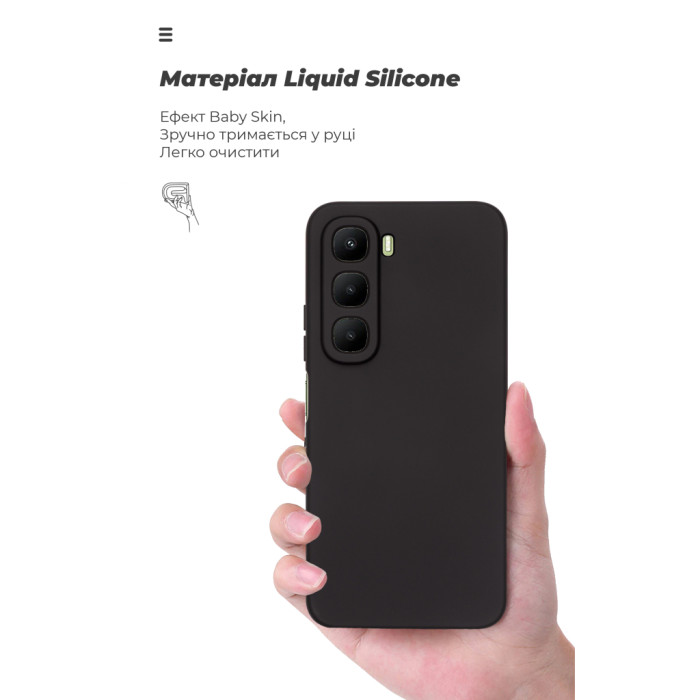 Чохол до мобільного телефона Armorstandart ICON Infinix Hot 60 4G Camera cover Black (ARM87252)