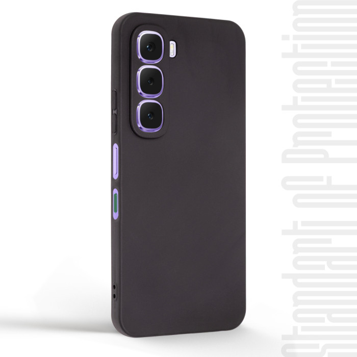Чохол до мобільного телефона Armorstandart Matte Slim Fit Infinix Hot 60i 4G Camera cover Black (ARM87261)