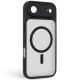 Чохол до мобільного телефона Armorstandart Lush MagCase Apple iPhone 17 Air Black (ARM87476)