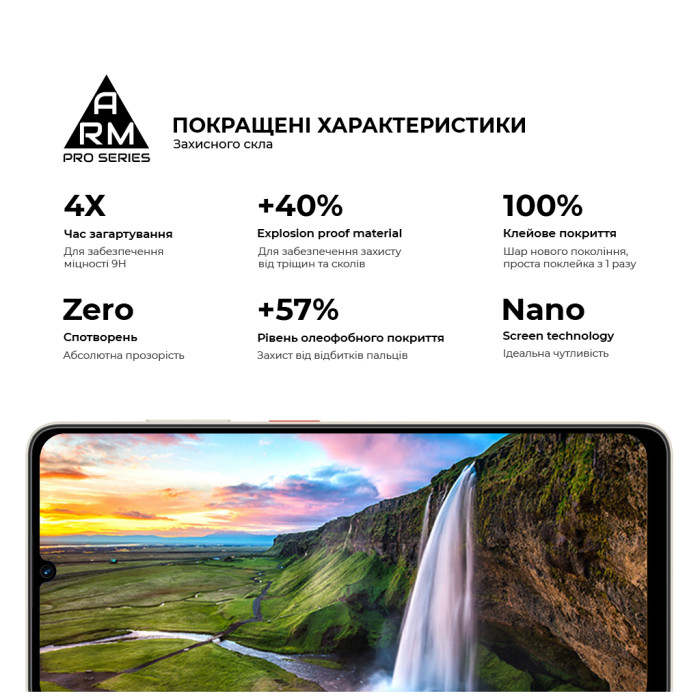 Скло захисне Armorstandart Pro ZTE Blade A56 4G (ARM87521)