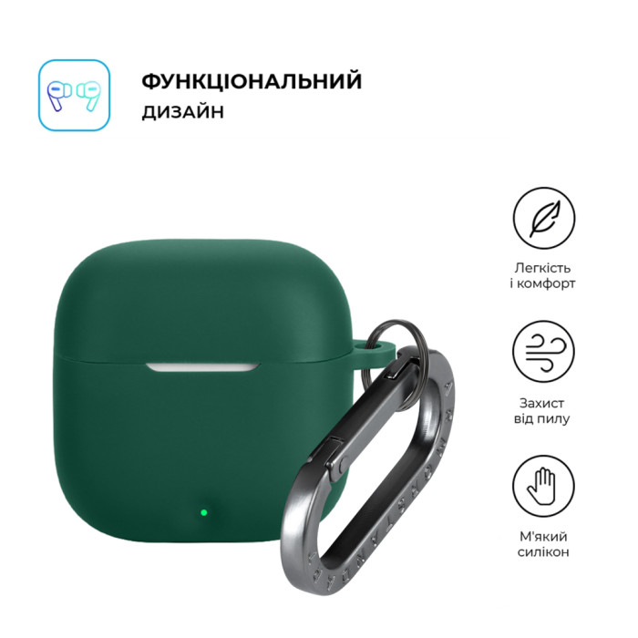Чохол для навушників Armorstandart Hang Case For OPPO Enco Buds3 Green (ARM88032)