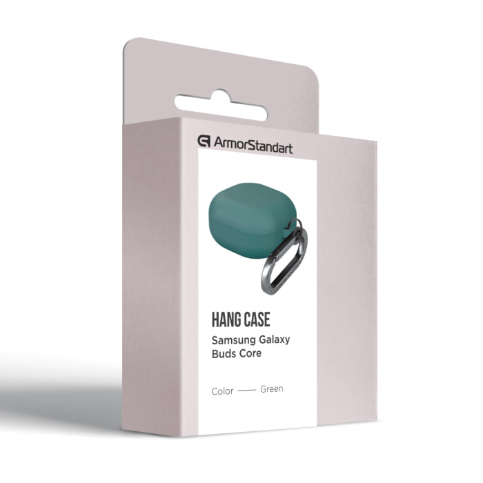 Чохол для навушників Armorstandart Hang Case For Samsung Galaxy Buds Core Green (ARM88042)
