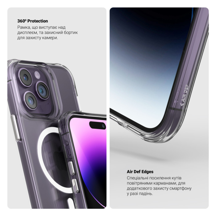 Чохол до мобільного телефона Armorstandart Clear MagCase Samsung Flip7 FE / Flip6 5G Transparent (ARM88136)