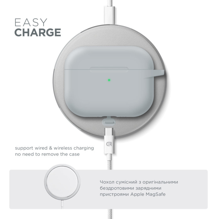 Чохол для навушників Armorstandart Hang Case For Apple AirPods Pro 3 Luminous (ARM88276)