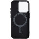 Чохол до мобільного телефона Armorstandart LikeCarbon2 MagCase Apple iPhone 16 Pro Kevlar Black (ARM88381)