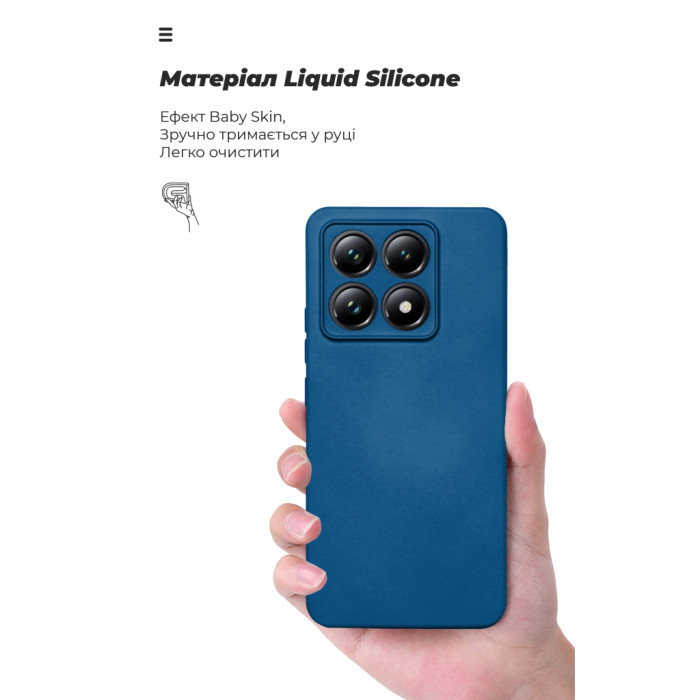 Чохол до мобільного телефона Armorstandart ICON Xiaomi 14T Camera cover Dark Blue (ARM88502)