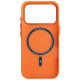 Чохол до мобільного телефона Armorstandart LikeCarbon2 MagCase Apple iPhone 17 Pro Kevlar Orange (ARM88556)