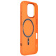 Чохол до мобільного телефона Armorstandart LikeCarbon2 MagCase Apple iPhone 17 Kevlar Orange (ARM88614)