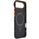 Чохол до мобільного телефона Armorstandart LikeCarbon2 SE MagCase Apple iPhone 17 Air Black Orange (ARM89155)