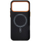 Чохол до мобільного телефона Armorstandart LikeCarbon2 SE MagCase Apple iPhone 17 Pro Max Kevlar Black Orange (ARM89165)