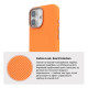 Чохол до мобільного телефона Armorstandart LikeCarbon2 SE MagCase Apple iPhone 17 Kevlar Orange Rose Gold (ARM89167)