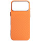 Чохол до мобільного телефона Armorstandart LikeCarbon2 SE MagCase Apple iPhone 17 Pro Max Kevlar Orange Rose Gold (ARM89169)