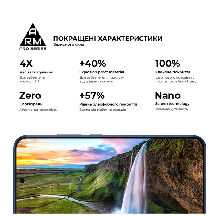 Скло захисне Armorstandart Pro OPPO A6 Pro 4G (ARM89183)