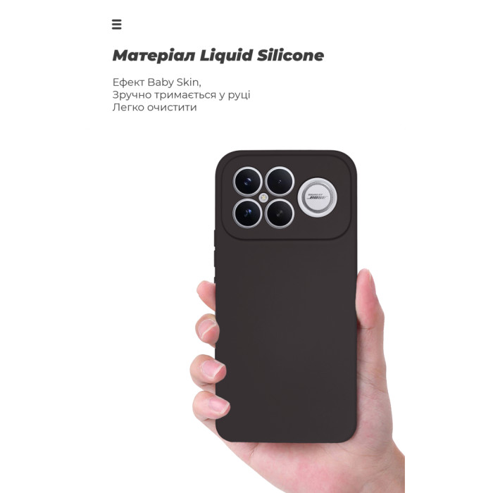 Чохол до мобільного телефона Armorstandart ICON Xiaomi Poco F8 Ultra Camera cover Black (ARM89272)